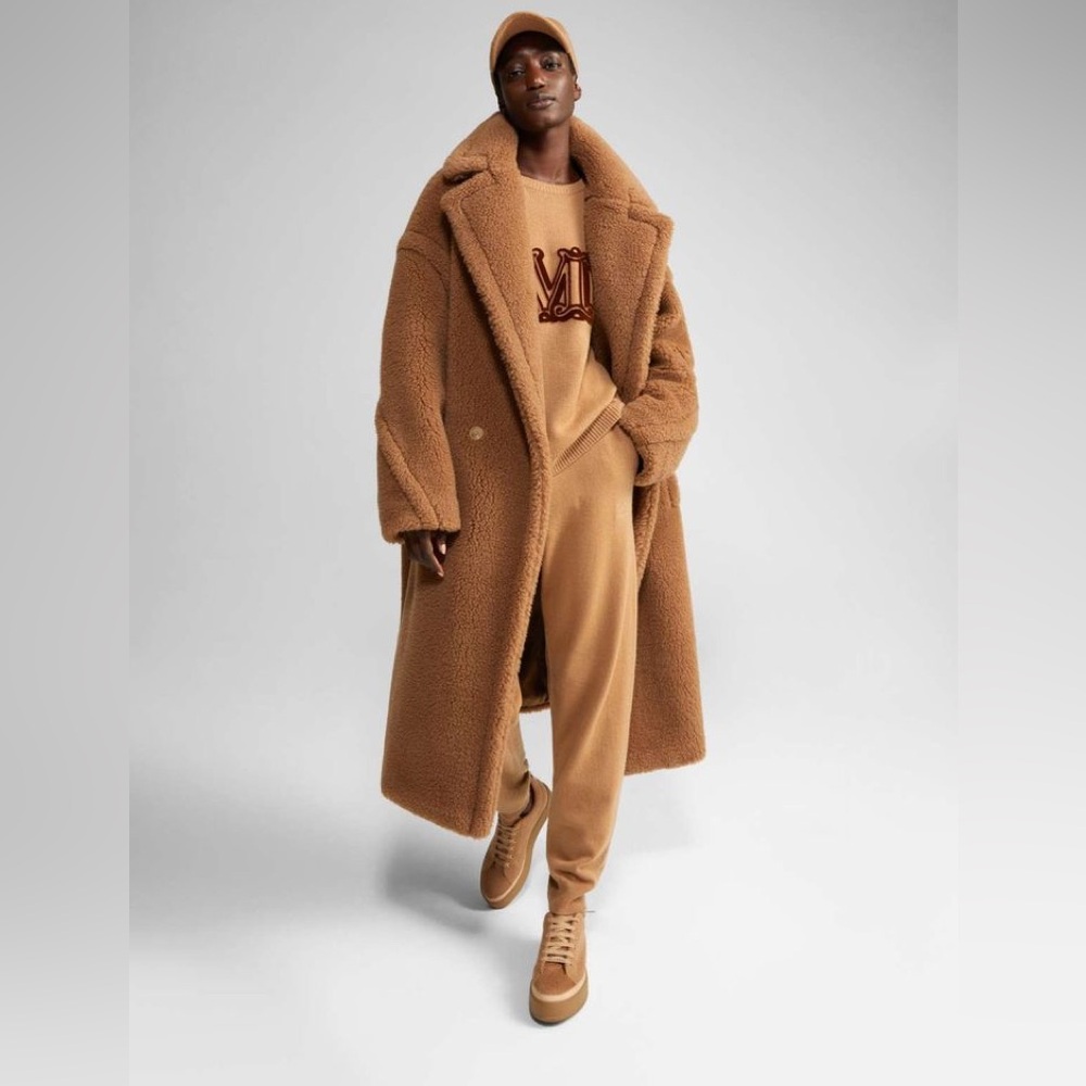 MaxMara camel Teddy Jacket